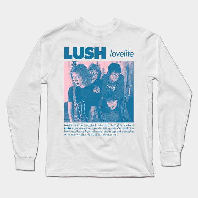 Lush - 90s fanmade Long Sleeve T-Shirt by fuzzdevil